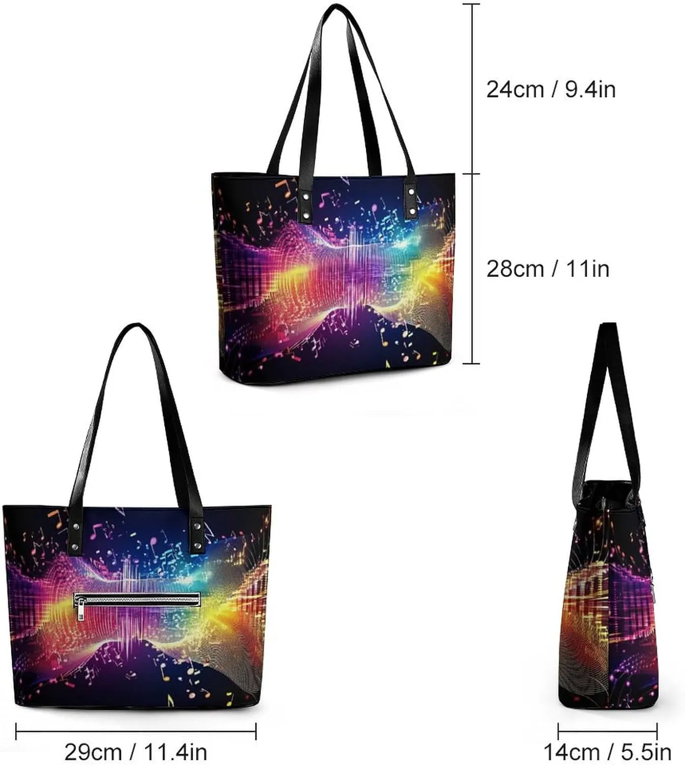 Women's Stylish Tote Bag Travel Shoulder Handbags Work Casual Hobo Sling Bag