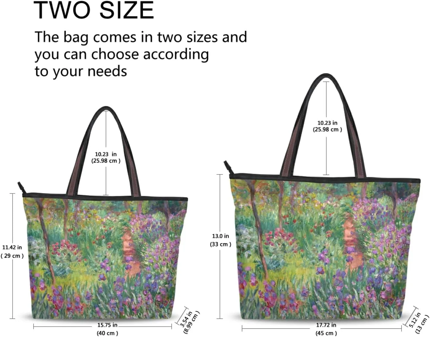Women's Tote Shoulder Bag Monet Sailboat Sea Top Handle Bag Handbag