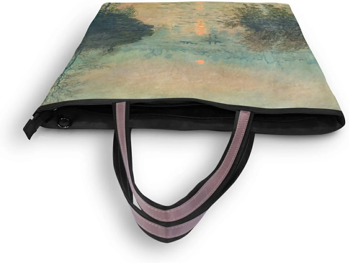Women's Tote Shoulder Bag Monet Sailboat Sea Top Handle Bag Handbag