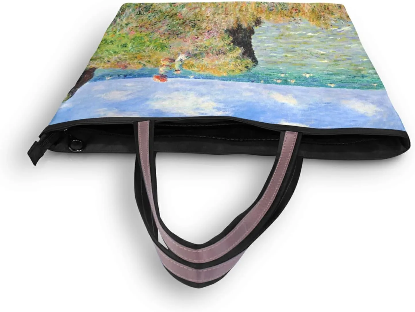 Women's Tote Shoulder Bag Monet Sailboat Sea Top Handle Bag Handbag