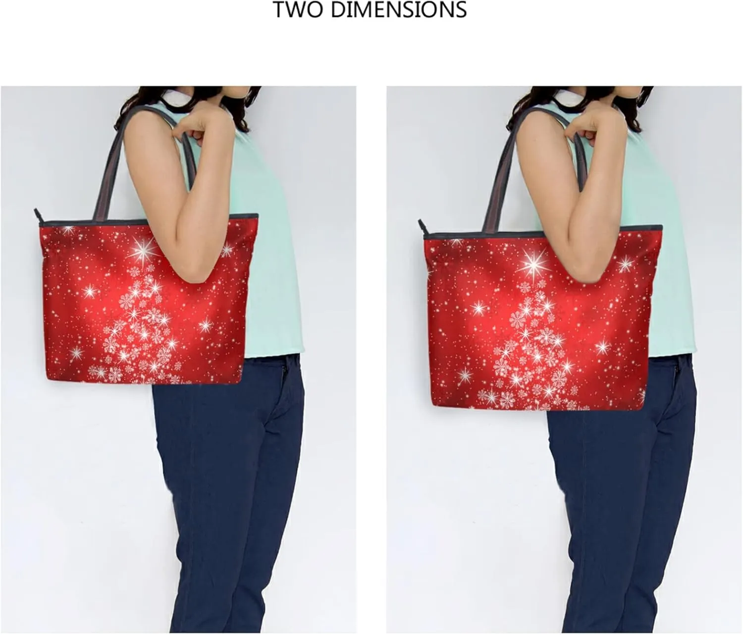 Women's Tote Shoulder Bag St Patrick's Day Shamrock Flower Top Handle Bag Handbag