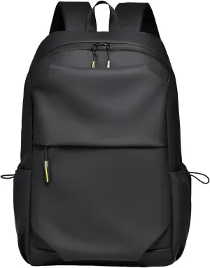 Women's Travel Cloth Lightweight Fashion Backpack Personality Cute Shoulder Messenger Bags Clear Mini Backpack(Black)