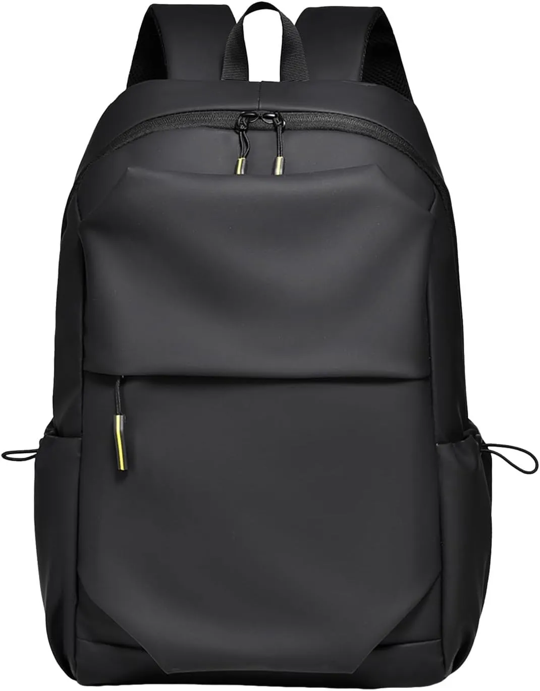 Women's Travel Cloth Lightweight Fashion Backpack Personality Cute Shoulder Messenger Bags Clear Mini Backpack(Black)