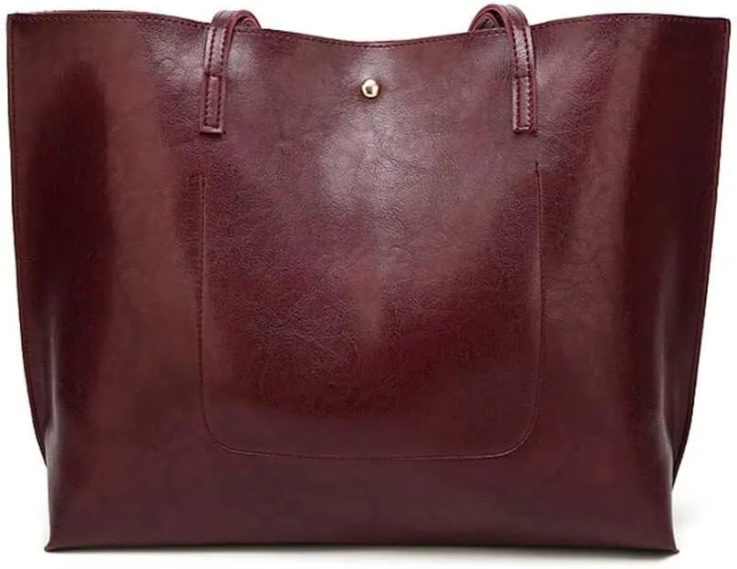 Work Handbag with Tassel Women’s Tote Roomy Shoulder Purse Retro Commuter