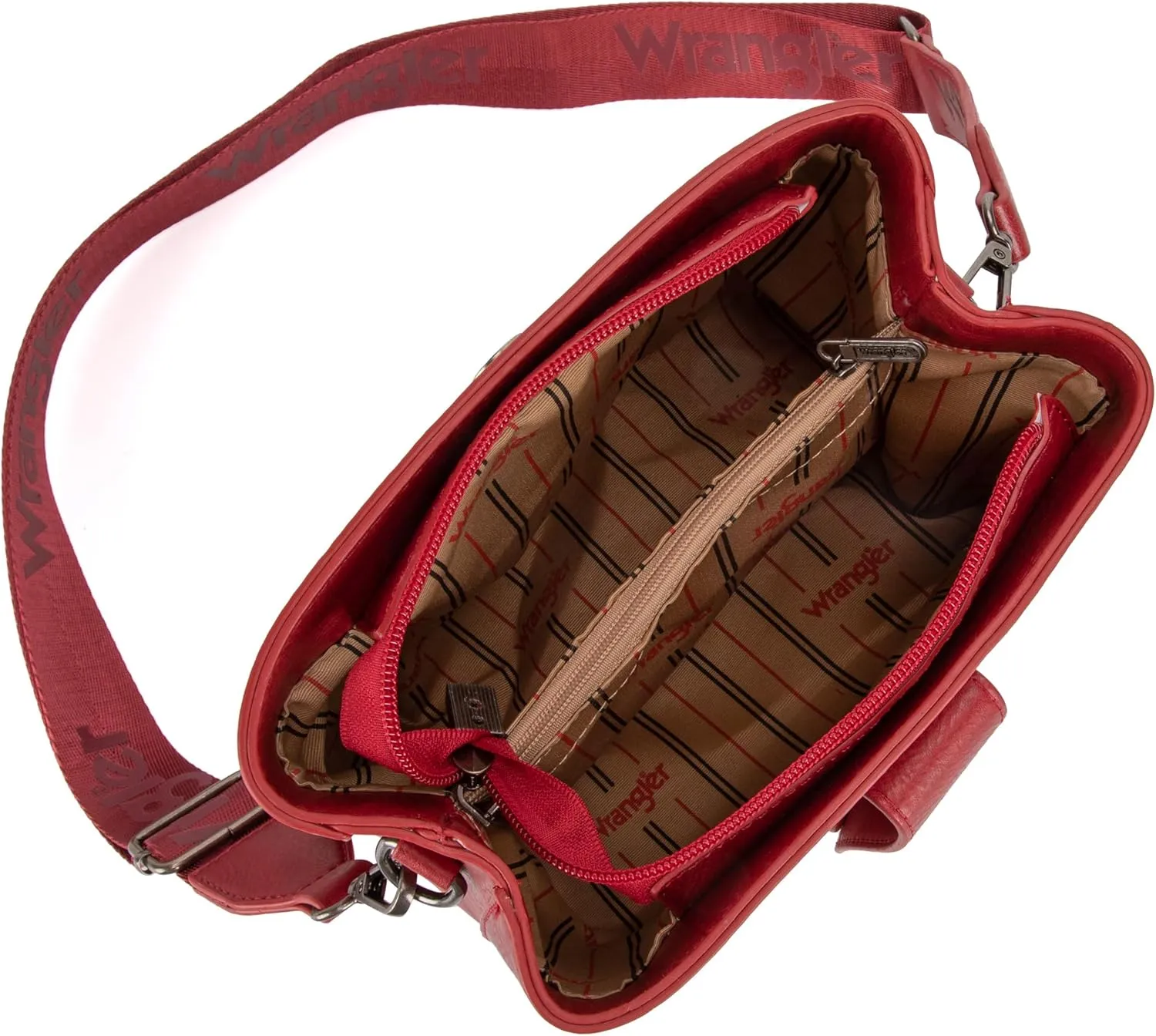 Wrangler Crossbody Purses for Women Cute Handbag and Shoulder Bag for Ladies