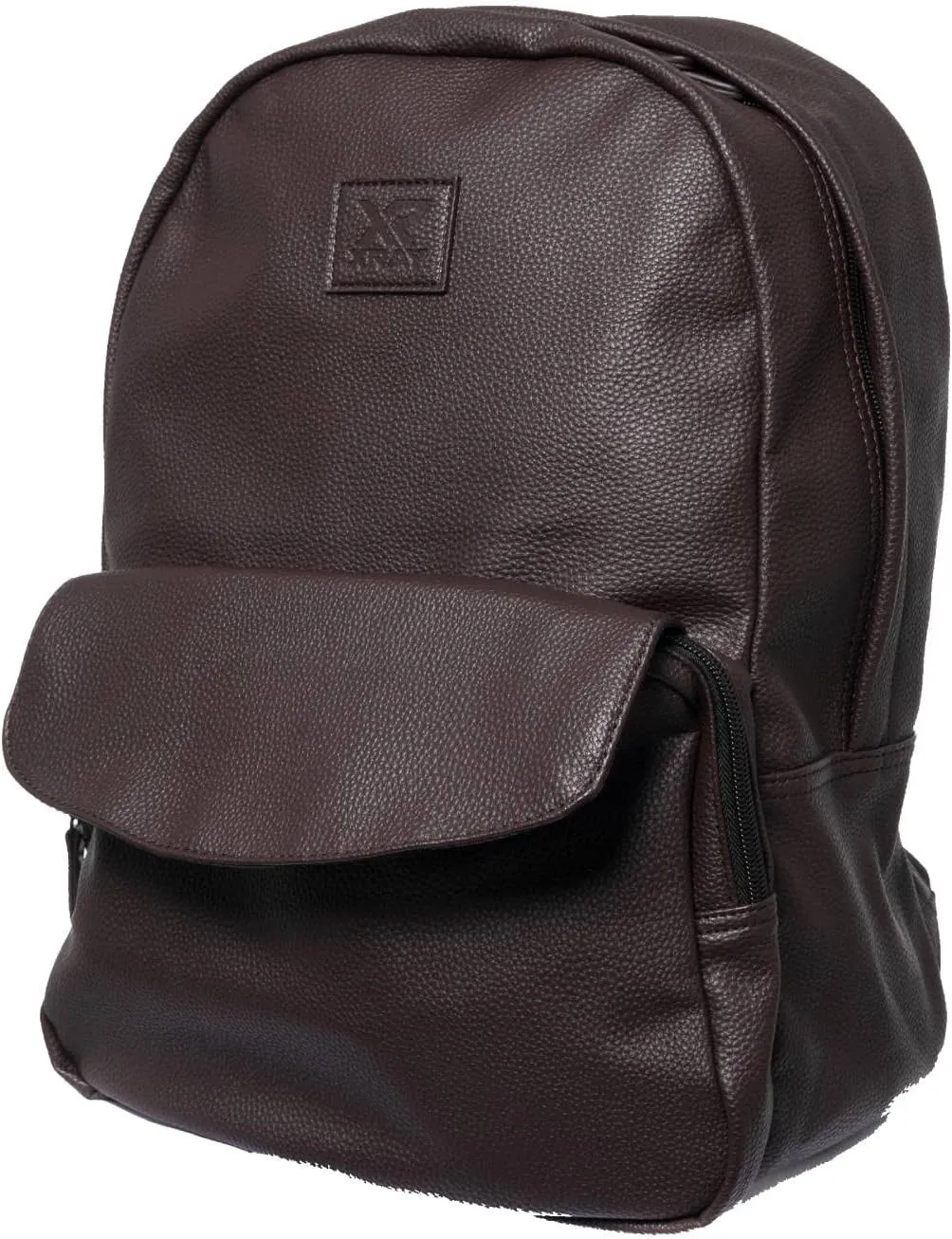 X RAY Classic Pu Leather Backpack Dark Brown