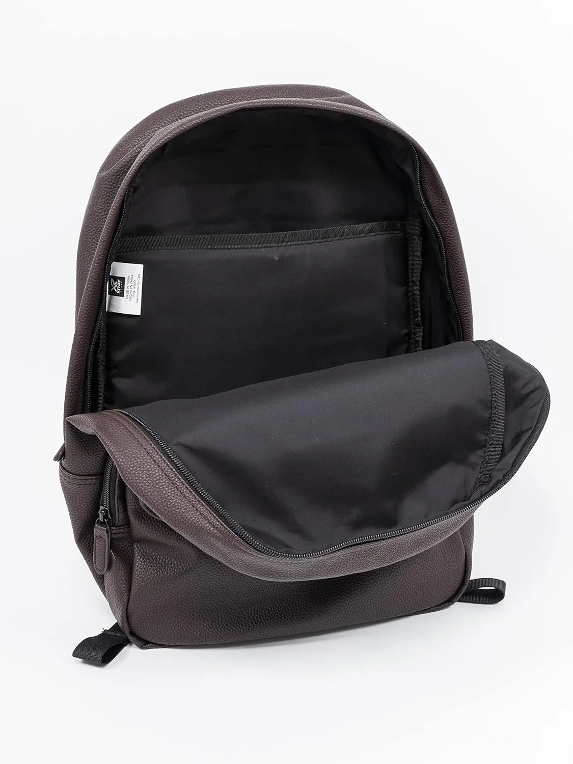 X RAY Classic Pu Leather Backpack Dark Brown