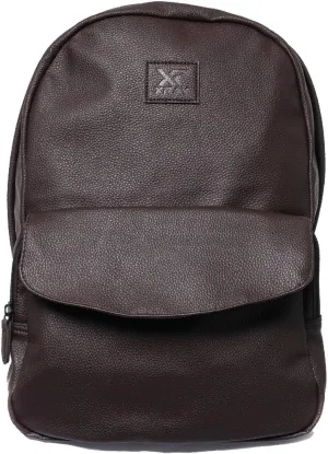 X RAY Classic Pu Leather Backpack Dark Brown