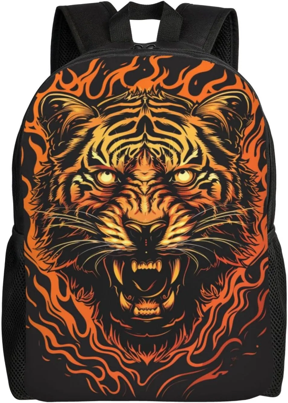 Xerial Cool Tiger Backpack Waterproof Anti Theft Durable Light Laptop Bag Backpacks For Women Men Travel Gym Backpack