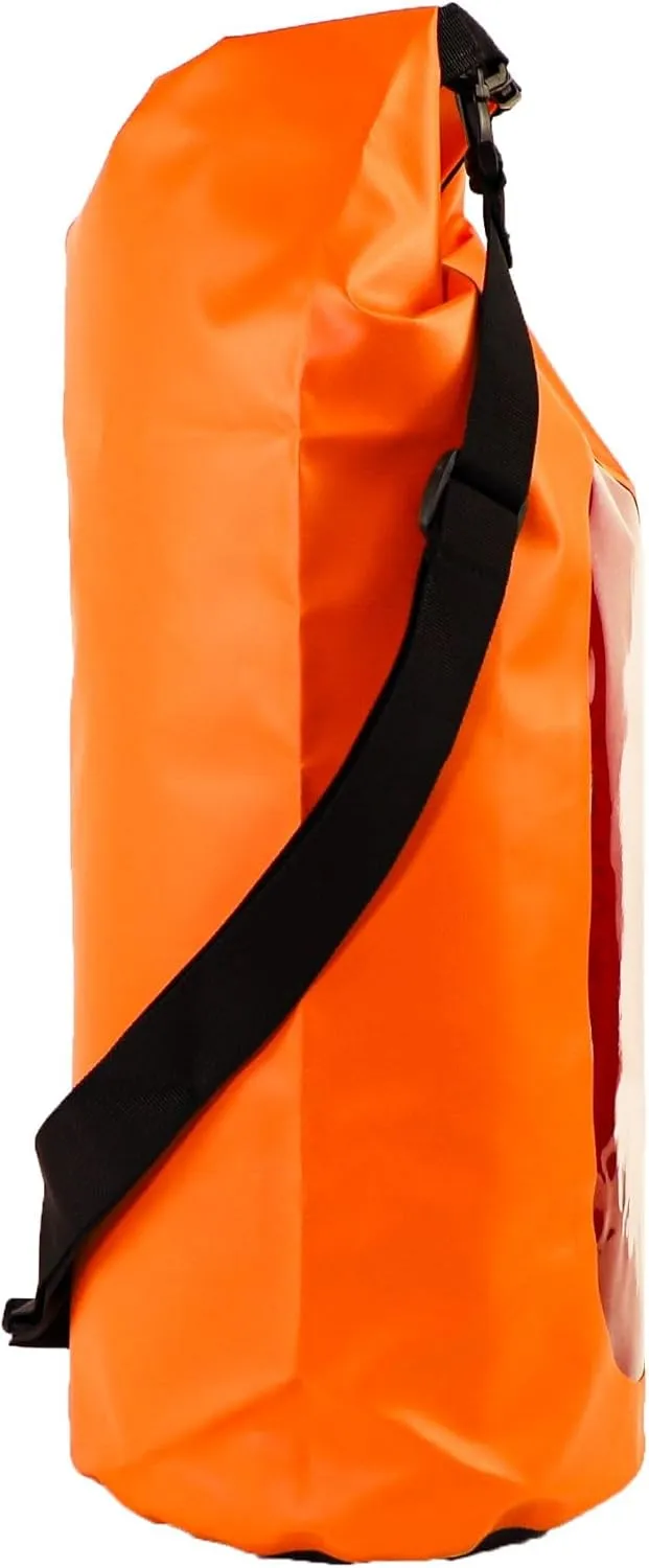 YakAttack 20L Roll-Top Waterproof Dry Bag with Air Valve | Durable & Water Resistant | Compact Storage | Remove Trapped Air | Additional Buoyancy | Dry Bag for Kayaking, Hiking, Boating & Camping