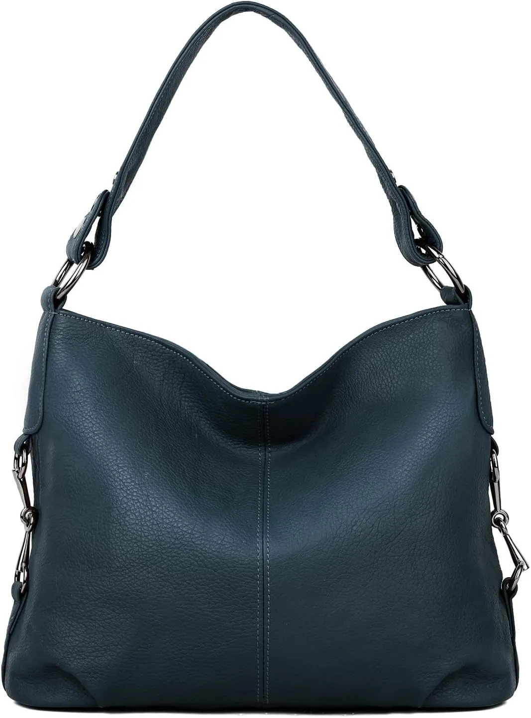 YALUXE Genuine Leather Shoulder Bags Stylish Hobo Handbags Purses Crossbody Bags for Women