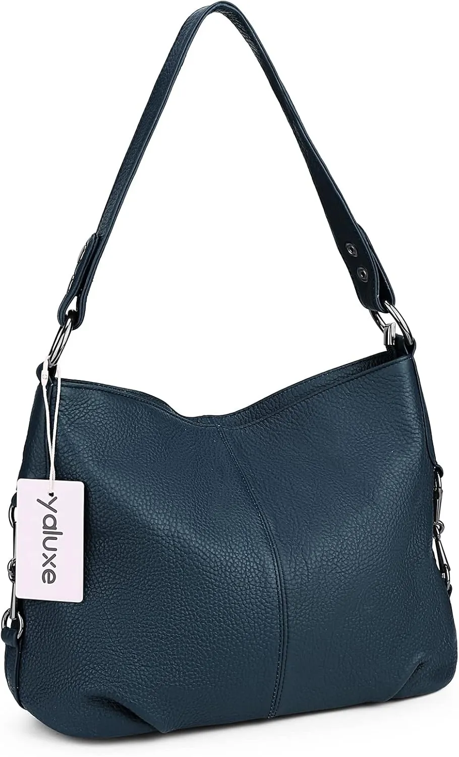 YALUXE Genuine Leather Shoulder Bags Stylish Hobo Handbags Purses Crossbody Bags for Women