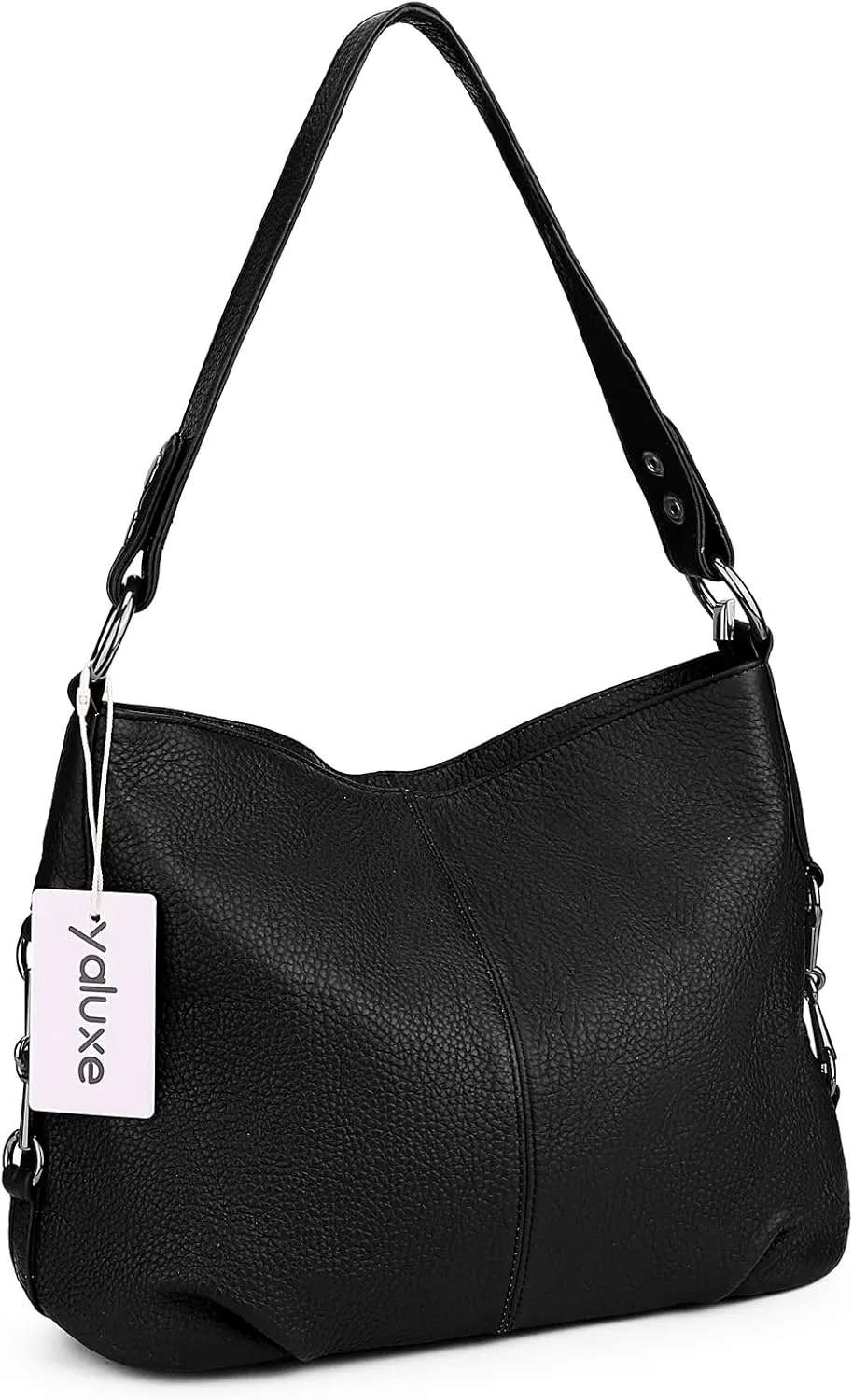 YALUXE Genuine Leather Shoulder Bags Stylish Hobo Handbags Purses Crossbody Bags for Women