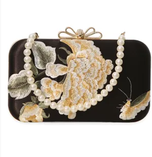 YYW Clutch Purse Women Evening Handbag Top Handle Purse Crossbody Shoulder Bag for Wedding Party Prom